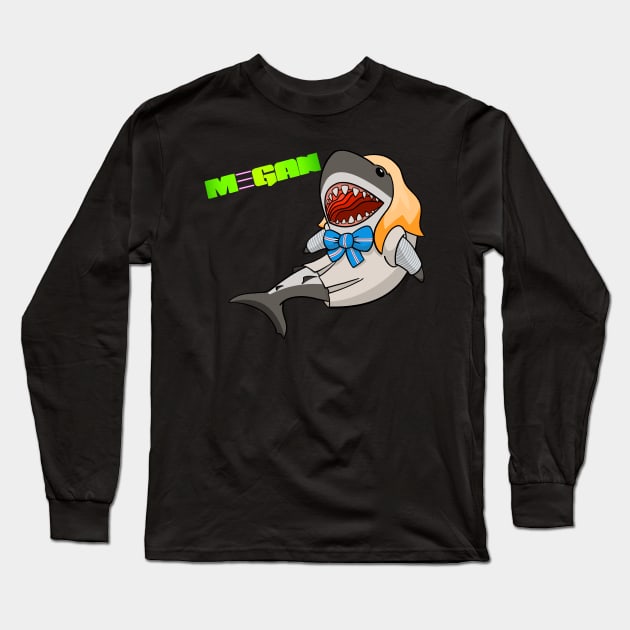 THE M3GAN Long Sleeve T-Shirt by joshbaldwin391